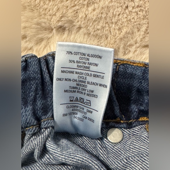 Hudson Remi High rise paper bag straight crop jeans size 25 - Picture 5 of 12